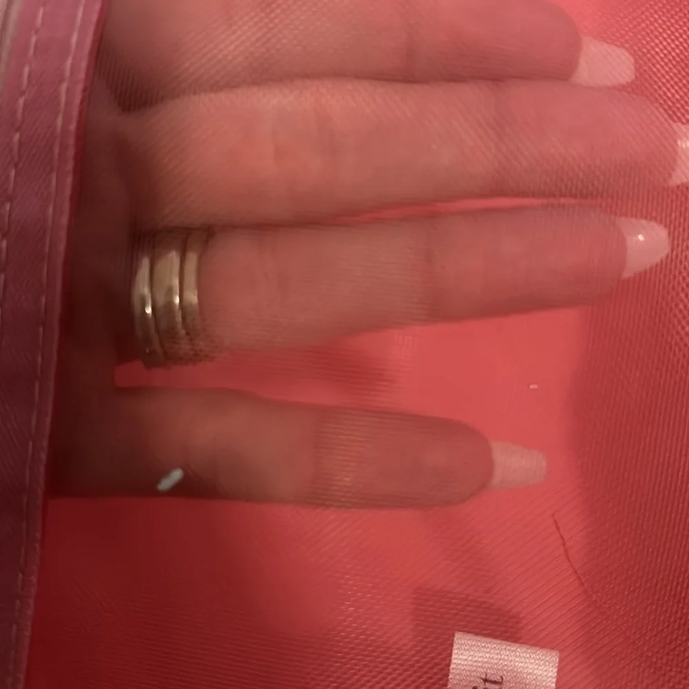 Benefit cosmetics travel bag with handles PINK NWOT